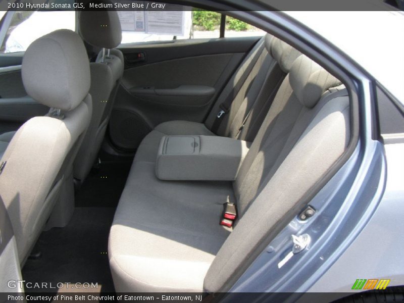 Medium Silver Blue / Gray 2010 Hyundai Sonata GLS