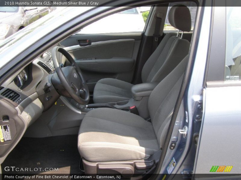 Medium Silver Blue / Gray 2010 Hyundai Sonata GLS