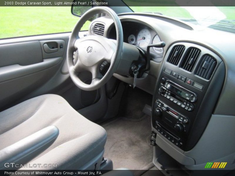 Light Almond Pearl / Sandstone 2003 Dodge Caravan Sport