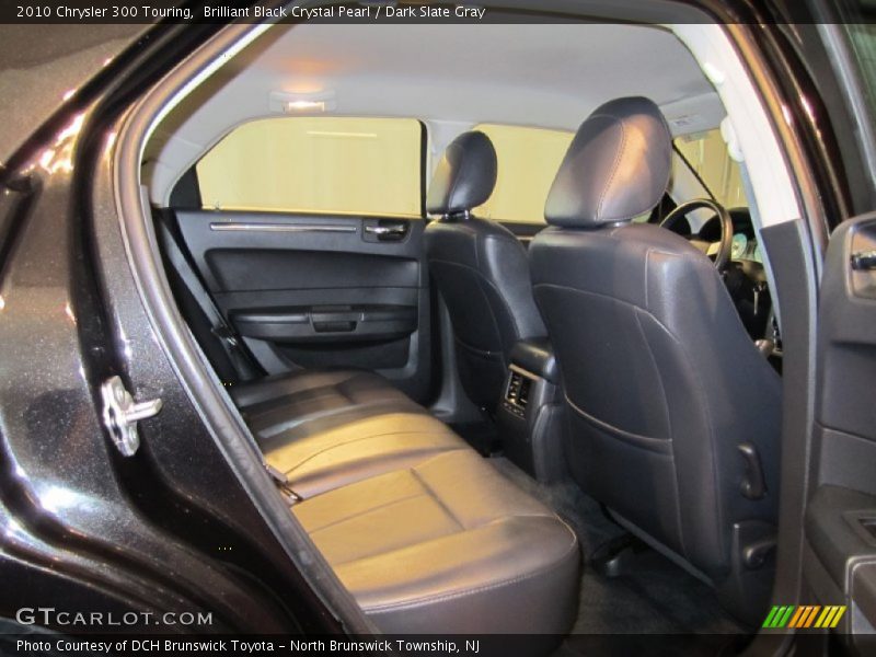 Brilliant Black Crystal Pearl / Dark Slate Gray 2010 Chrysler 300 Touring