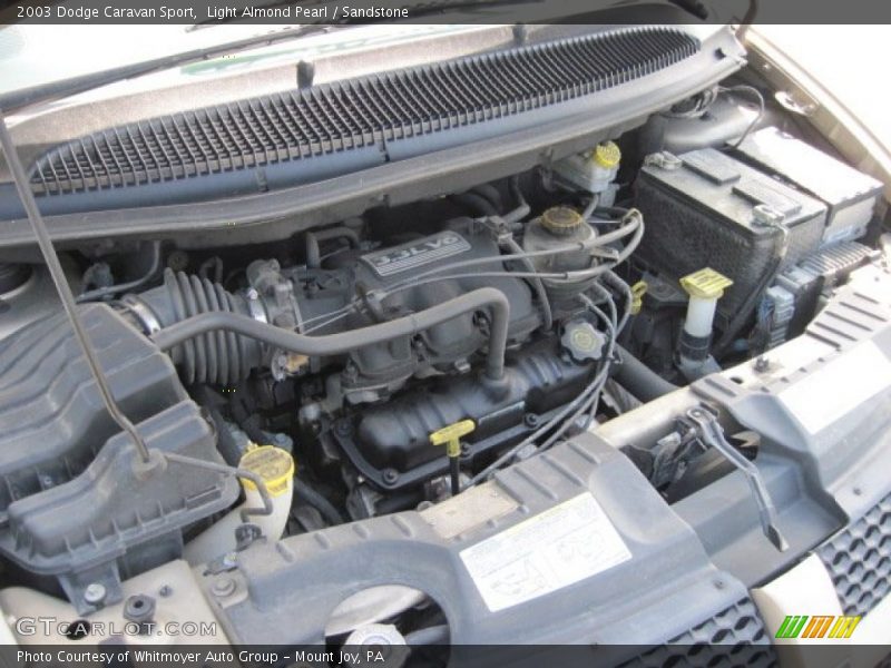 Light Almond Pearl / Sandstone 2003 Dodge Caravan Sport