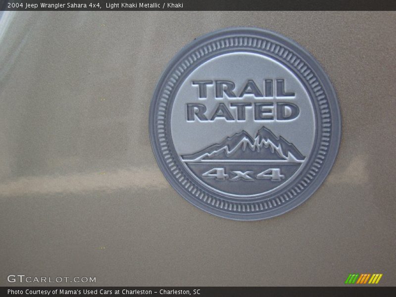 Light Khaki Metallic / Khaki 2004 Jeep Wrangler Sahara 4x4