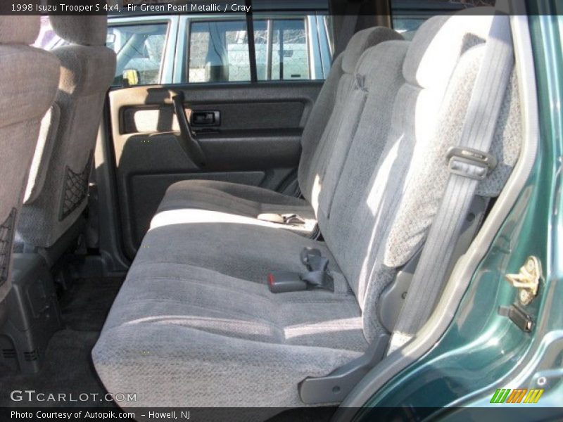 Fir Green Pearl Metallic / Gray 1998 Isuzu Trooper S 4x4