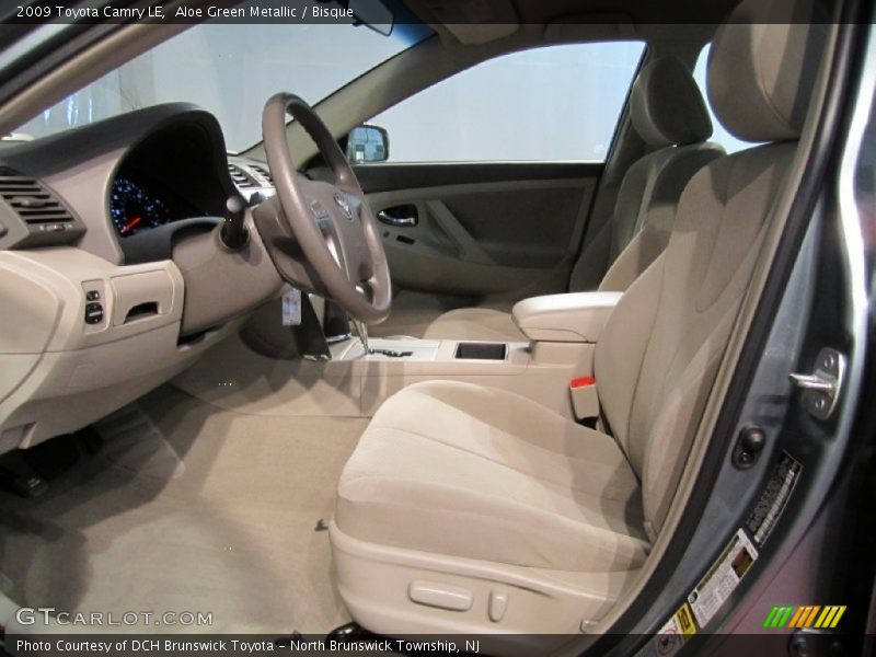 Aloe Green Metallic / Bisque 2009 Toyota Camry LE