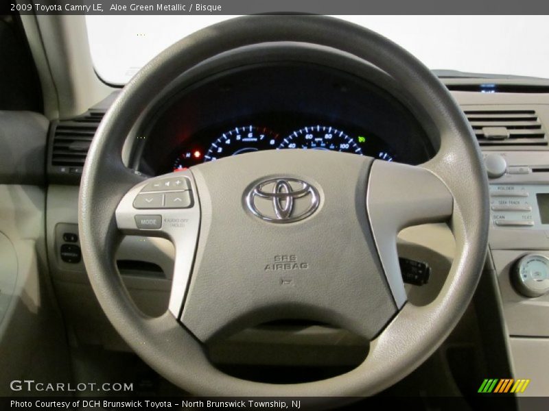 Aloe Green Metallic / Bisque 2009 Toyota Camry LE