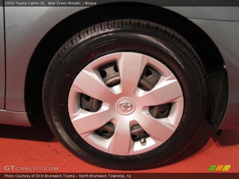 Aloe Green Metallic / Bisque 2009 Toyota Camry LE