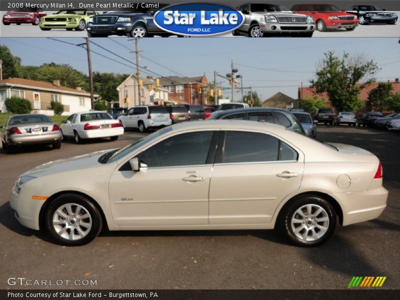 Dune Pearl Metallic / Camel 2008 Mercury Milan I4