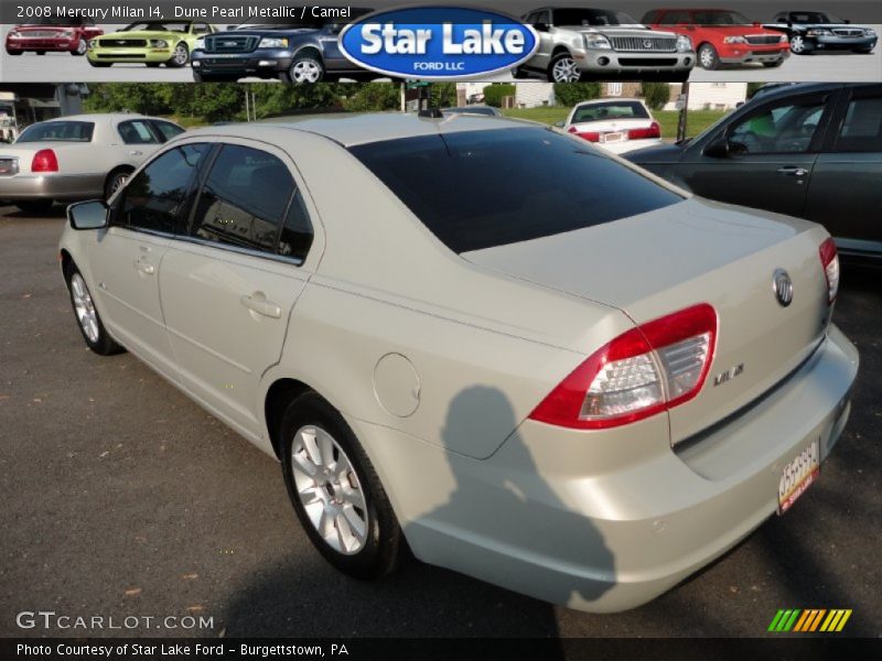 Dune Pearl Metallic / Camel 2008 Mercury Milan I4