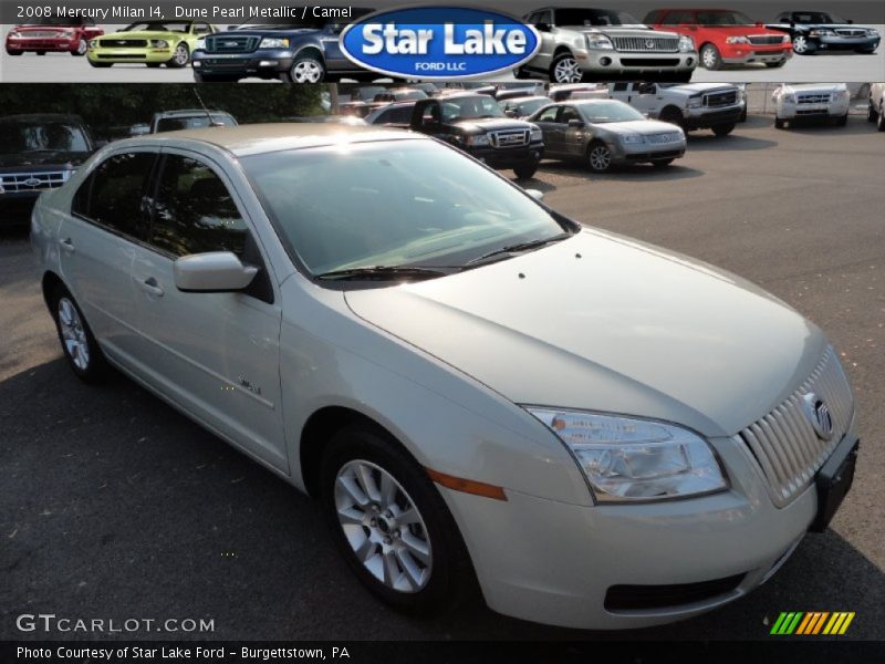 Dune Pearl Metallic / Camel 2008 Mercury Milan I4