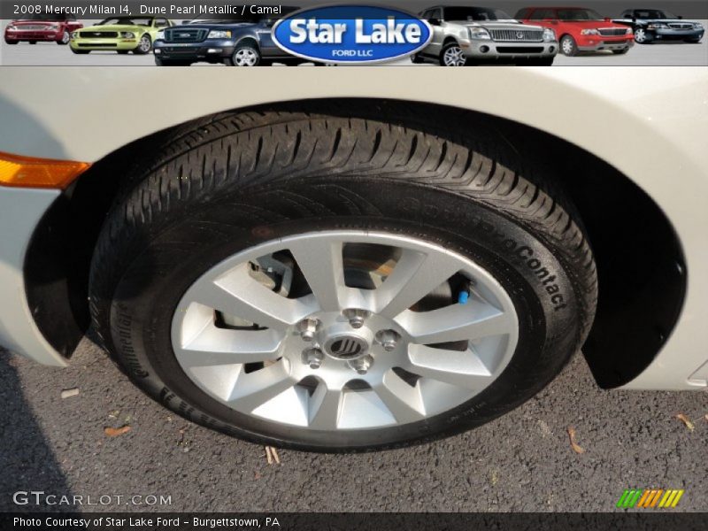 Dune Pearl Metallic / Camel 2008 Mercury Milan I4