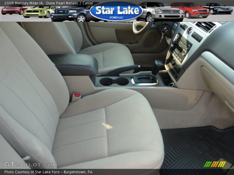 Dune Pearl Metallic / Camel 2008 Mercury Milan I4