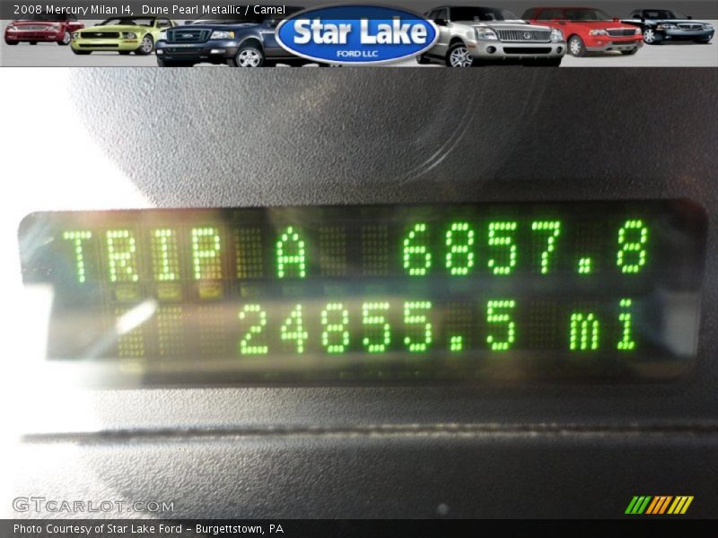 Dune Pearl Metallic / Camel 2008 Mercury Milan I4