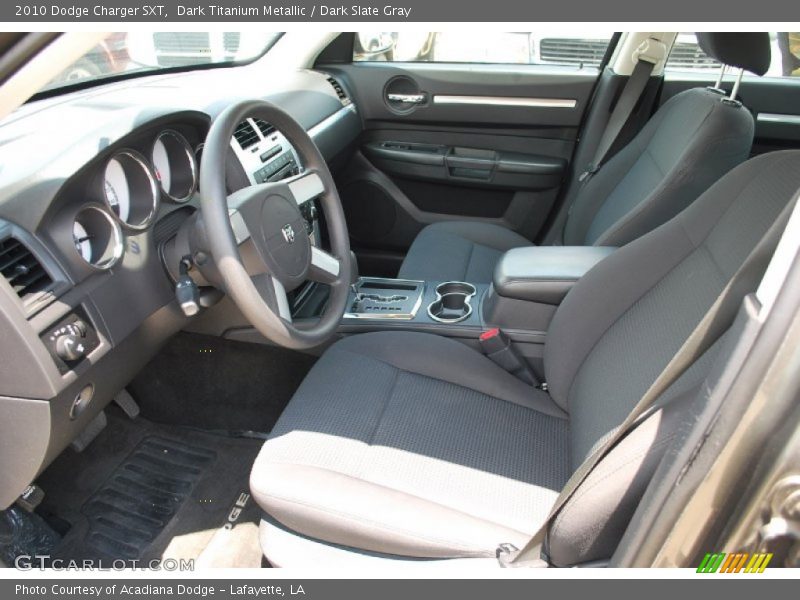 Dark Titanium Metallic / Dark Slate Gray 2010 Dodge Charger SXT