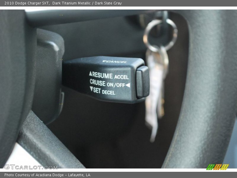 Dark Titanium Metallic / Dark Slate Gray 2010 Dodge Charger SXT