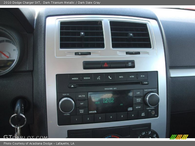 Dark Titanium Metallic / Dark Slate Gray 2010 Dodge Charger SXT
