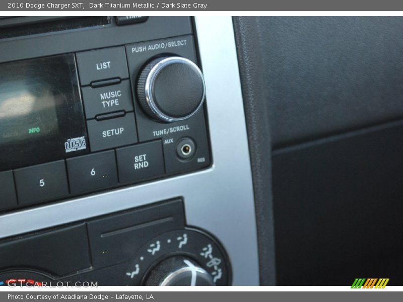 Dark Titanium Metallic / Dark Slate Gray 2010 Dodge Charger SXT