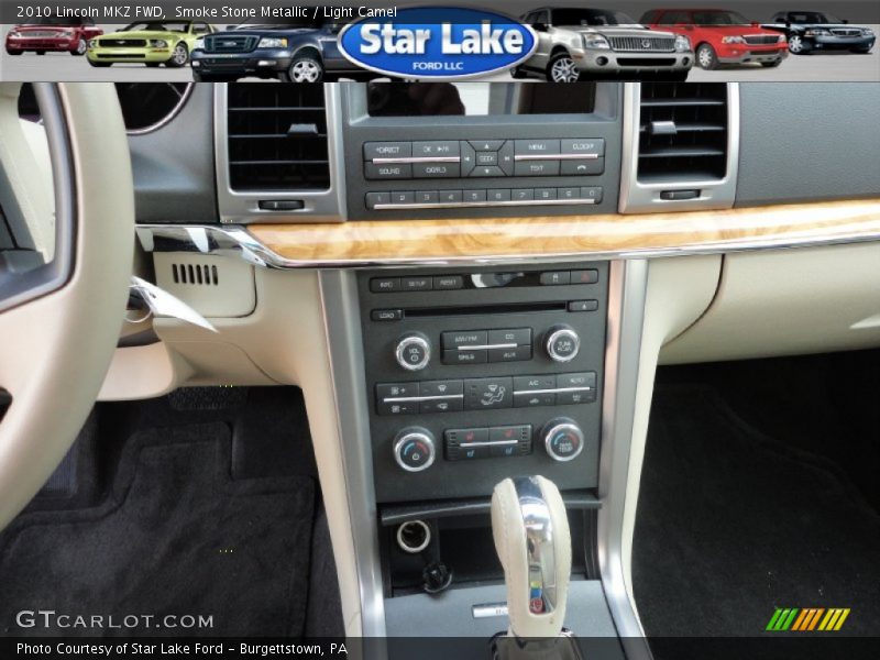 Smoke Stone Metallic / Light Camel 2010 Lincoln MKZ FWD