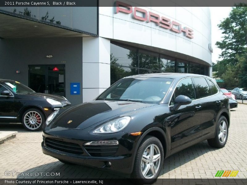 Black / Black 2011 Porsche Cayenne S