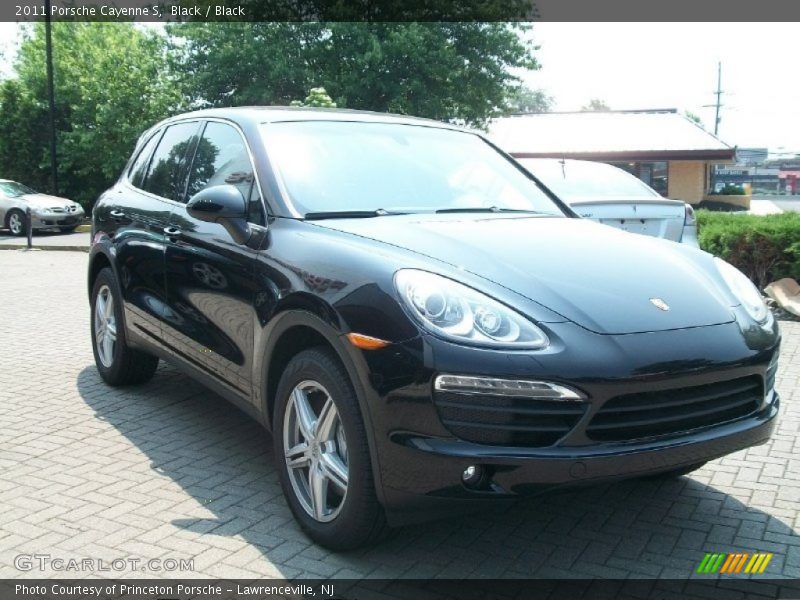 Black / Black 2011 Porsche Cayenne S