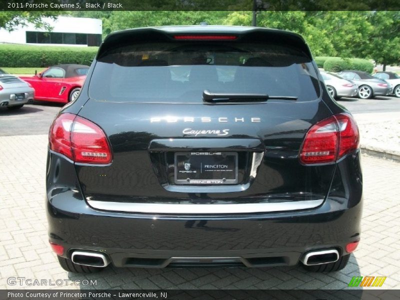 Black / Black 2011 Porsche Cayenne S