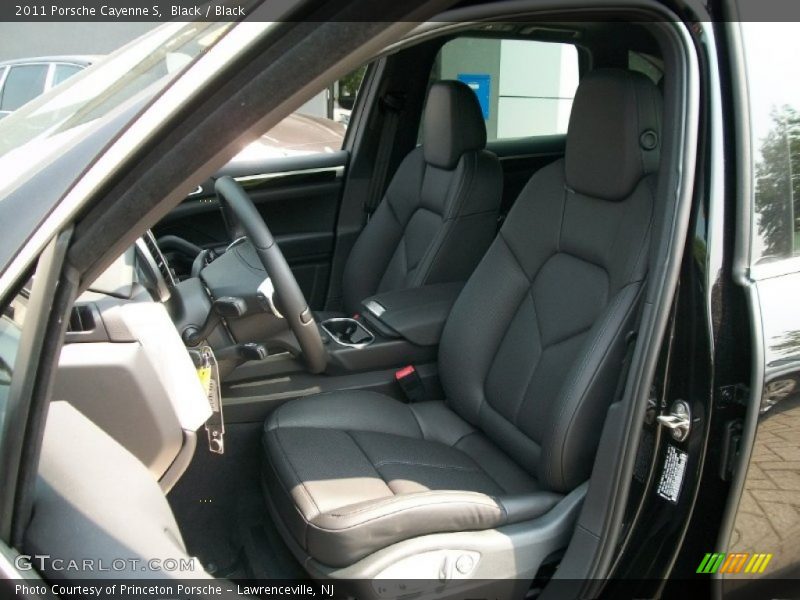  2011 Cayenne S Black Interior