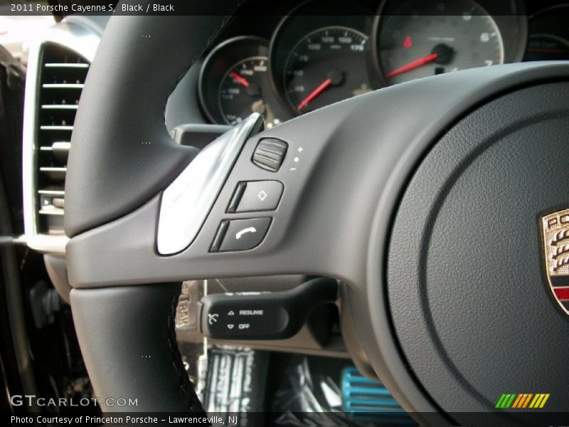 Black / Black 2011 Porsche Cayenne S