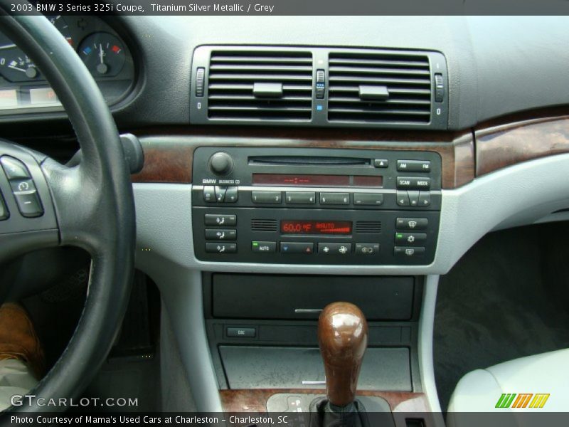 Titanium Silver Metallic / Grey 2003 BMW 3 Series 325i Coupe