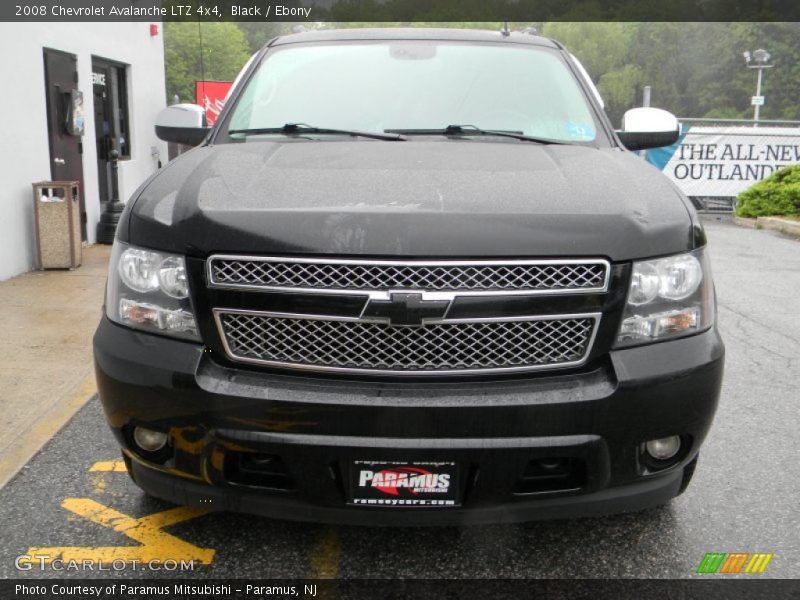 Black / Ebony 2008 Chevrolet Avalanche LTZ 4x4