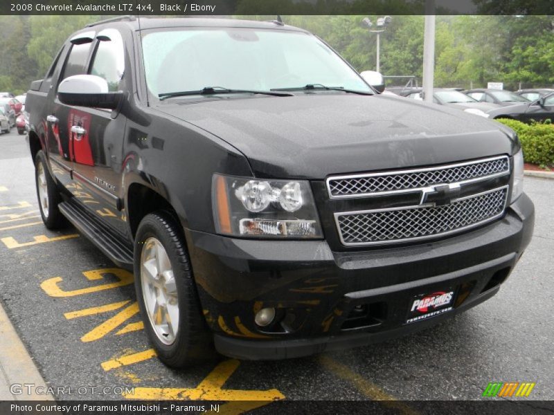 Black / Ebony 2008 Chevrolet Avalanche LTZ 4x4