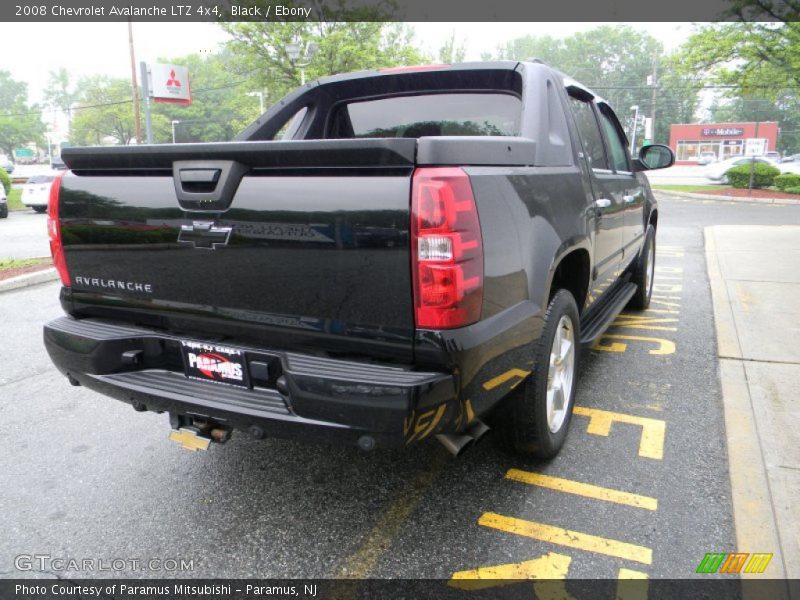 Black / Ebony 2008 Chevrolet Avalanche LTZ 4x4