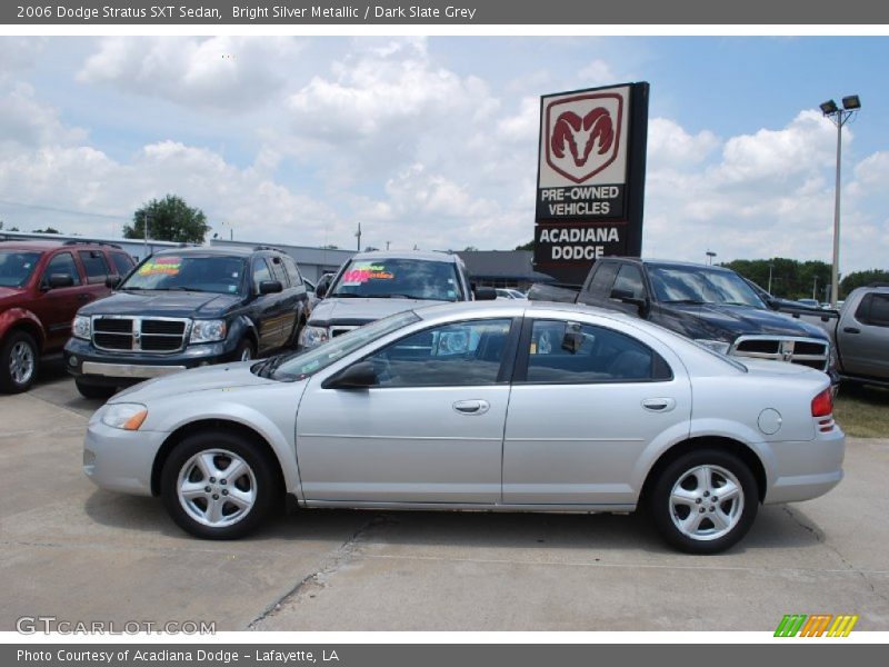 Bright Silver Metallic / Dark Slate Grey 2006 Dodge Stratus SXT Sedan
