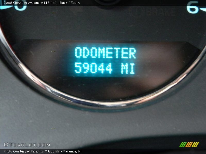 Black / Ebony 2008 Chevrolet Avalanche LTZ 4x4