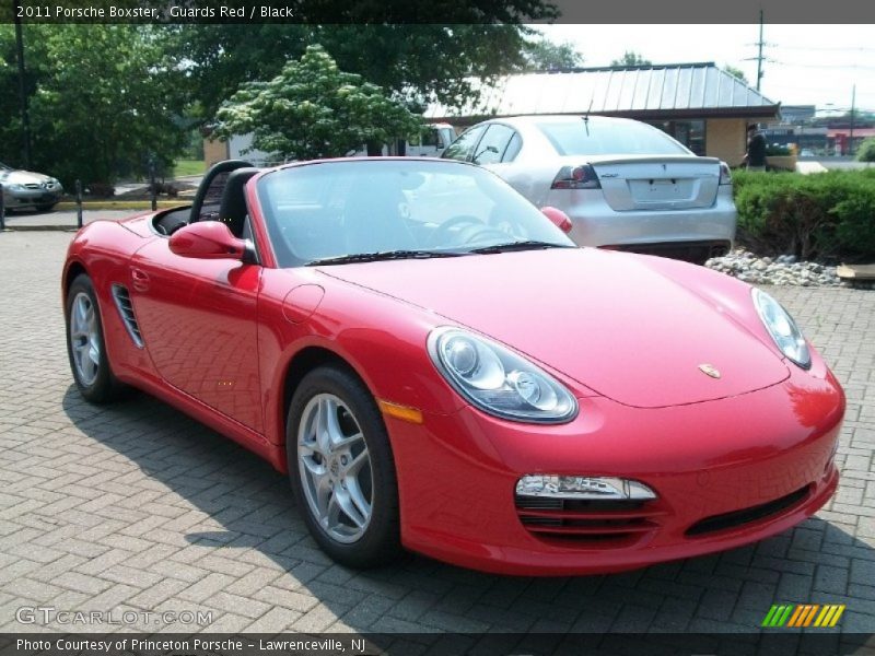 Front 3/4 View of 2011 Boxster 