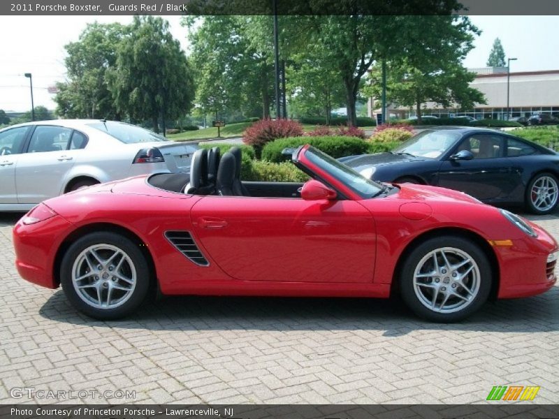 Guards Red / Black 2011 Porsche Boxster