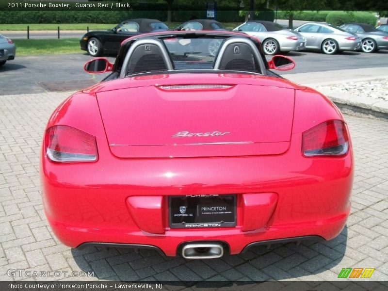 Guards Red / Black 2011 Porsche Boxster