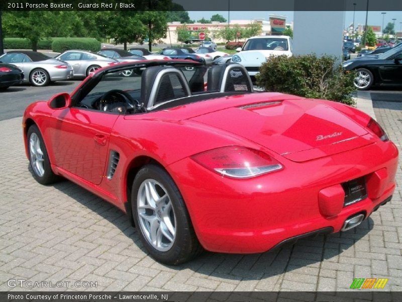 Guards Red / Black 2011 Porsche Boxster