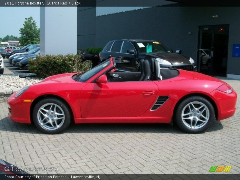 Guards Red / Black 2011 Porsche Boxster