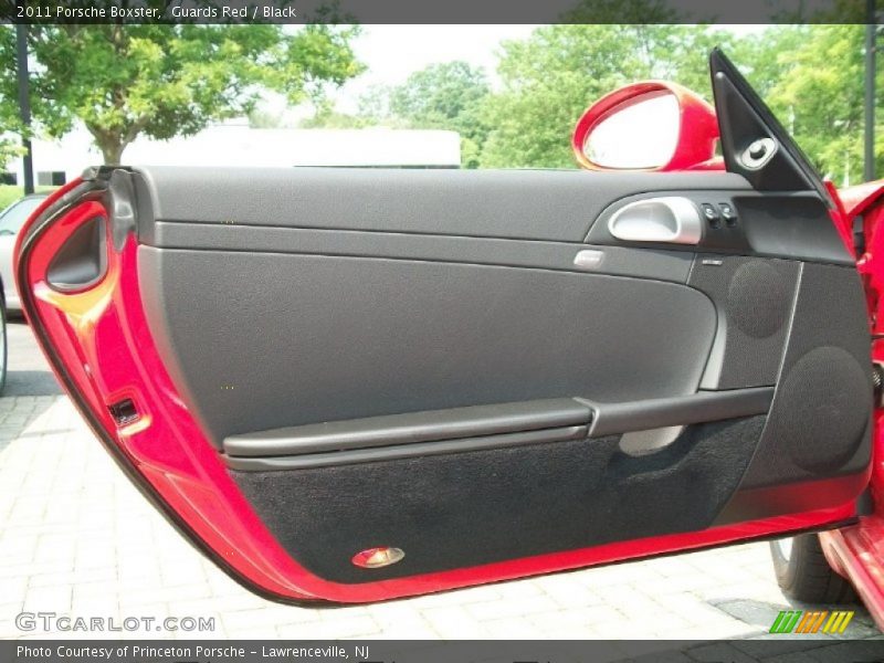 Guards Red / Black 2011 Porsche Boxster