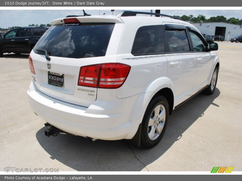Stone White / Dark Slate Gray 2010 Dodge Journey SXT