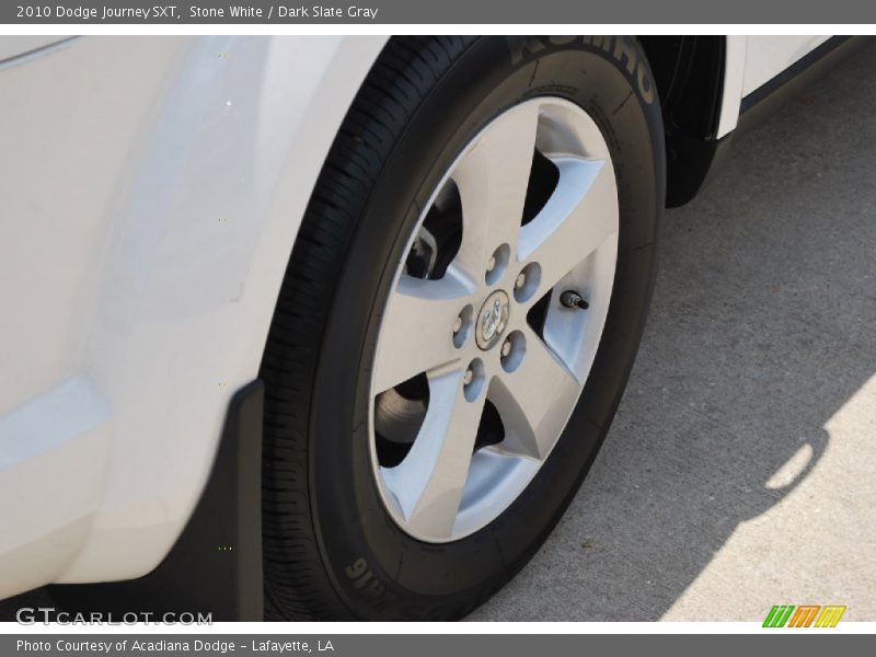 Stone White / Dark Slate Gray 2010 Dodge Journey SXT