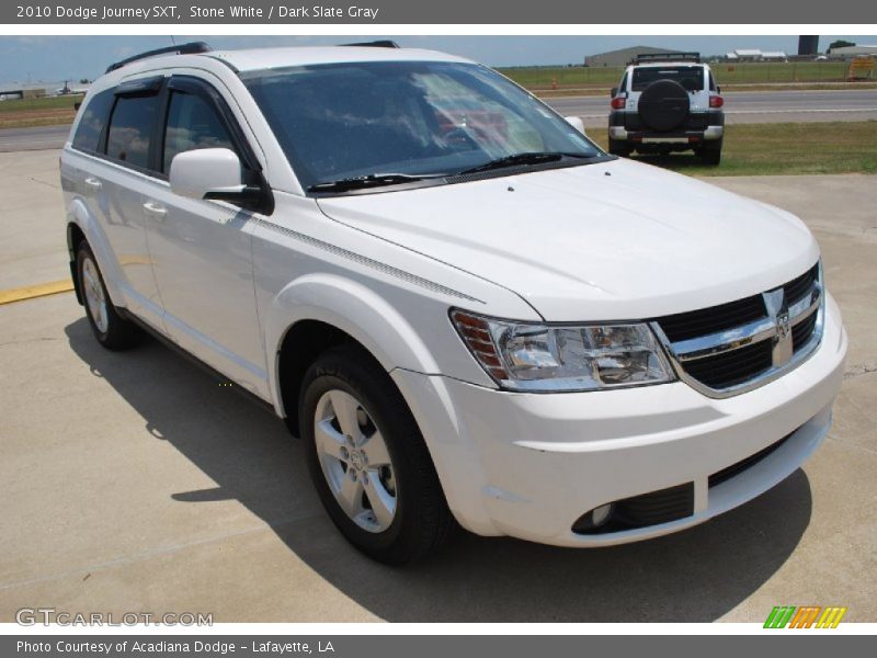Stone White / Dark Slate Gray 2010 Dodge Journey SXT