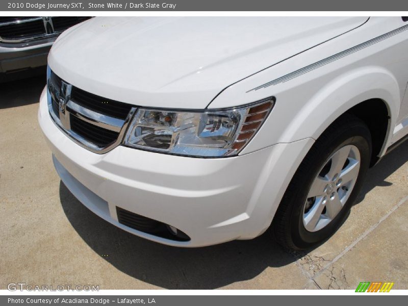 Stone White / Dark Slate Gray 2010 Dodge Journey SXT