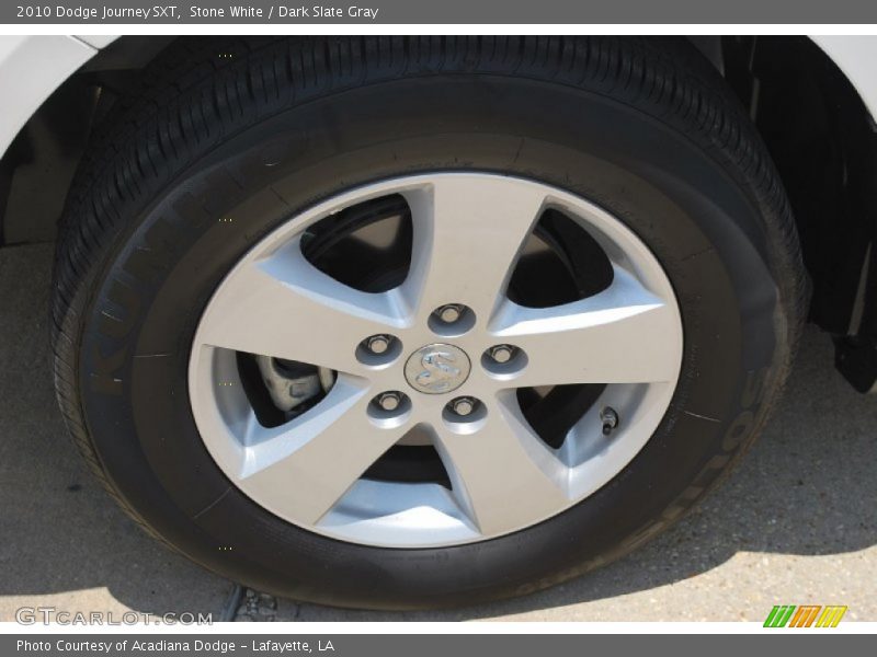 Stone White / Dark Slate Gray 2010 Dodge Journey SXT