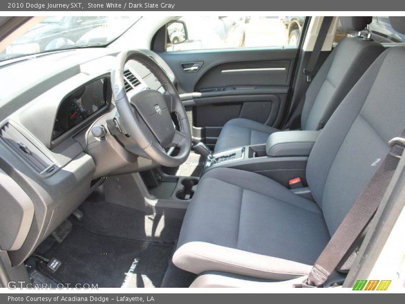 Stone White / Dark Slate Gray 2010 Dodge Journey SXT