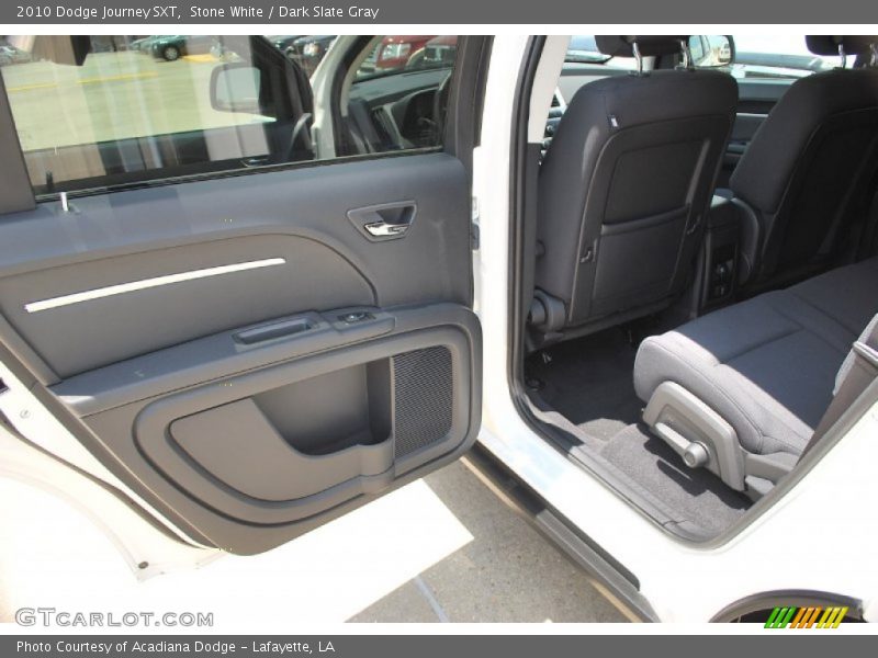Stone White / Dark Slate Gray 2010 Dodge Journey SXT