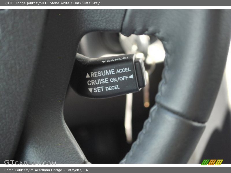 Stone White / Dark Slate Gray 2010 Dodge Journey SXT
