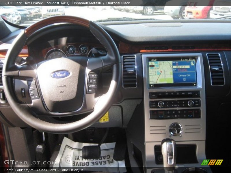 Dashboard of 2010 Flex Limited EcoBoost AWD