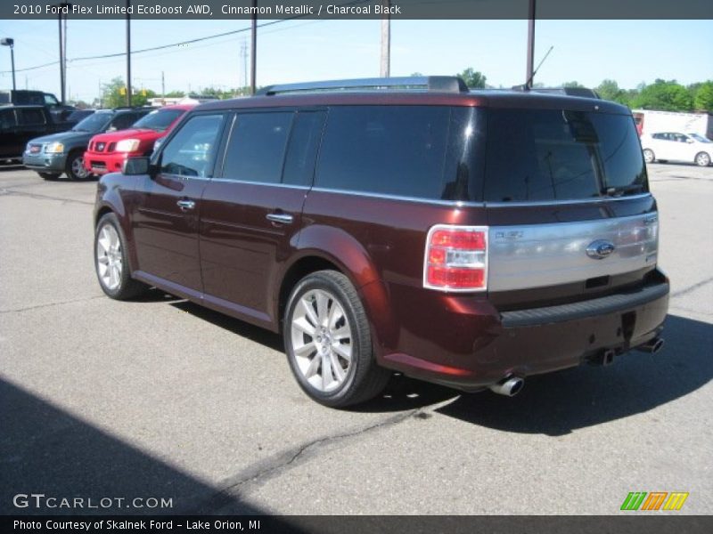 Cinnamon Metallic / Charcoal Black 2010 Ford Flex Limited EcoBoost AWD