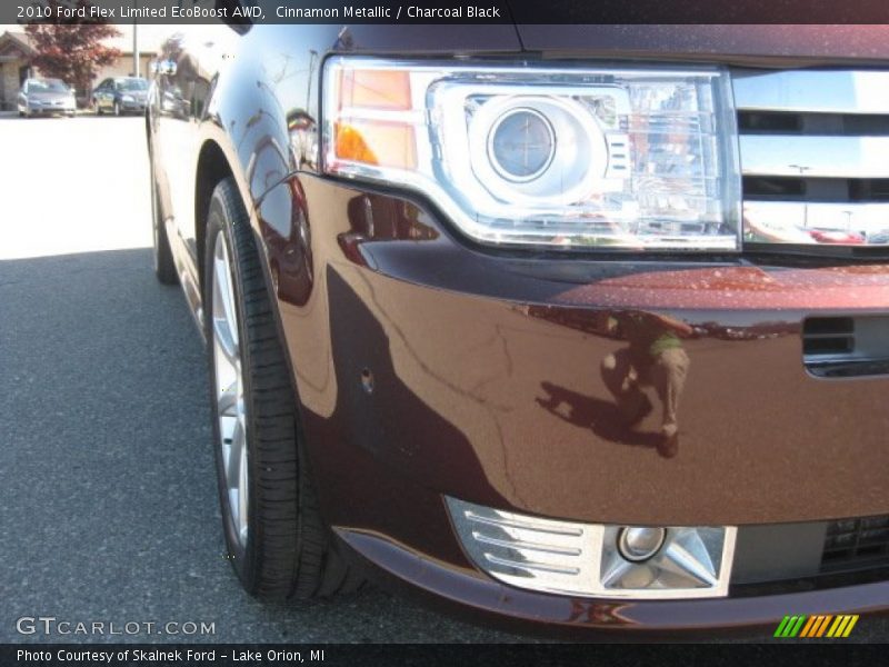Cinnamon Metallic / Charcoal Black 2010 Ford Flex Limited EcoBoost AWD