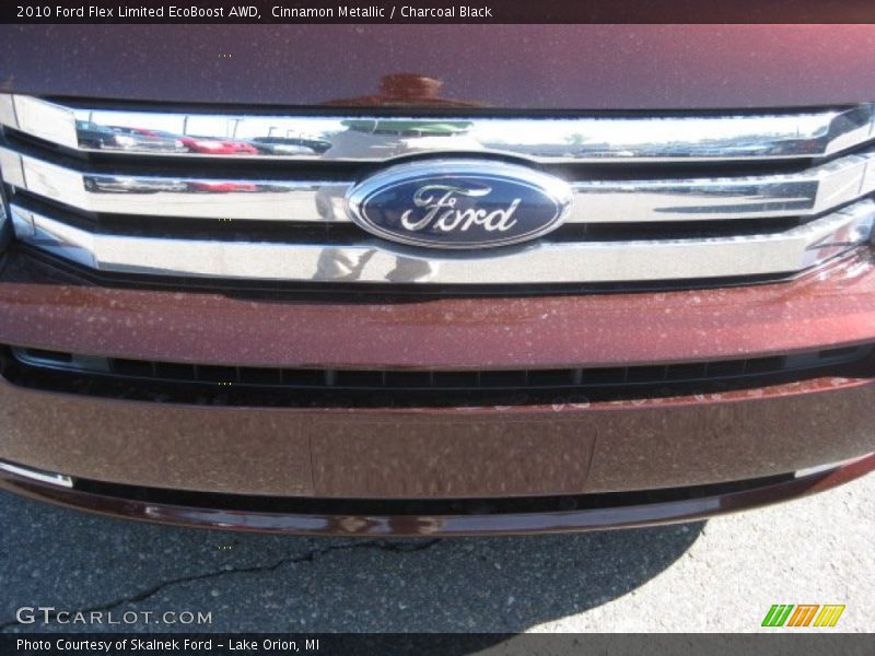 Cinnamon Metallic / Charcoal Black 2010 Ford Flex Limited EcoBoost AWD